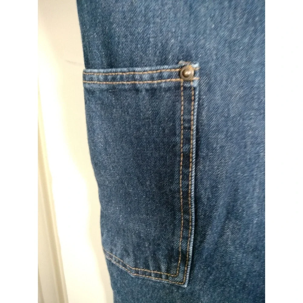 Carhartt Utility Logger Denim Jeans Men 42x32 (31)Relaxed Fit Rugged Flex